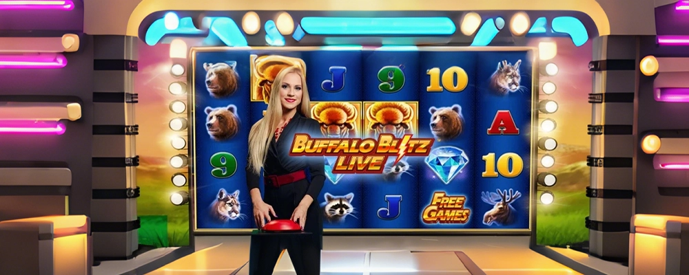 22win Caça-níqueis Buffalo Blitz ao Vivo